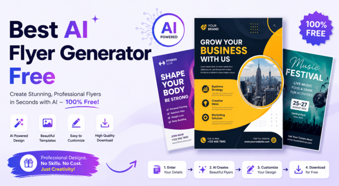Best AI Flyer Generator Free