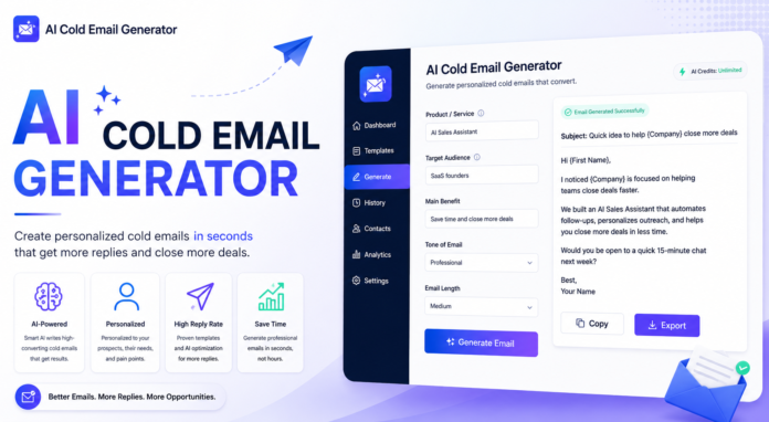 AI Cold Email Generator