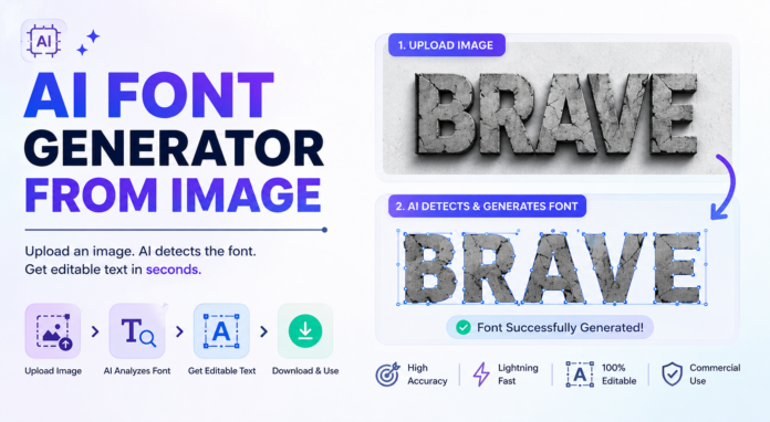 AI Font Generator From Image