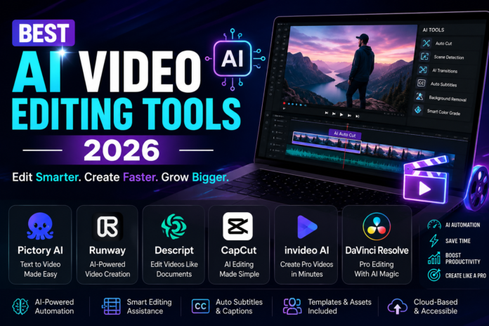 Best AI Video Editing Tools 2026
