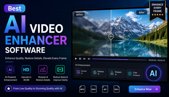 Best AI Video Enhancer Software