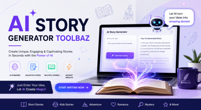 AI Story Generator Toolbaz