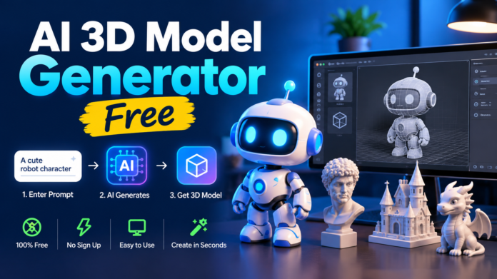 AI 3D Model Generator Free