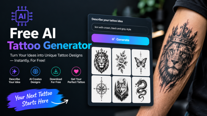 Free AI Tattoo Generator